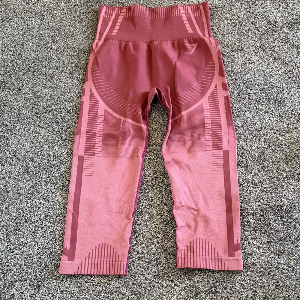 Gymshark Seamless Performance Leggings - Dusty Rose & Pink